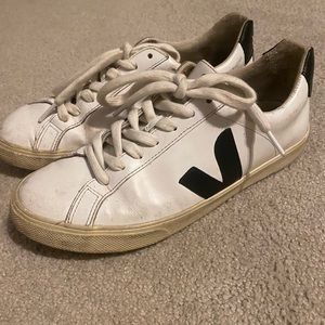 Veja Esplar sneaker in white and black